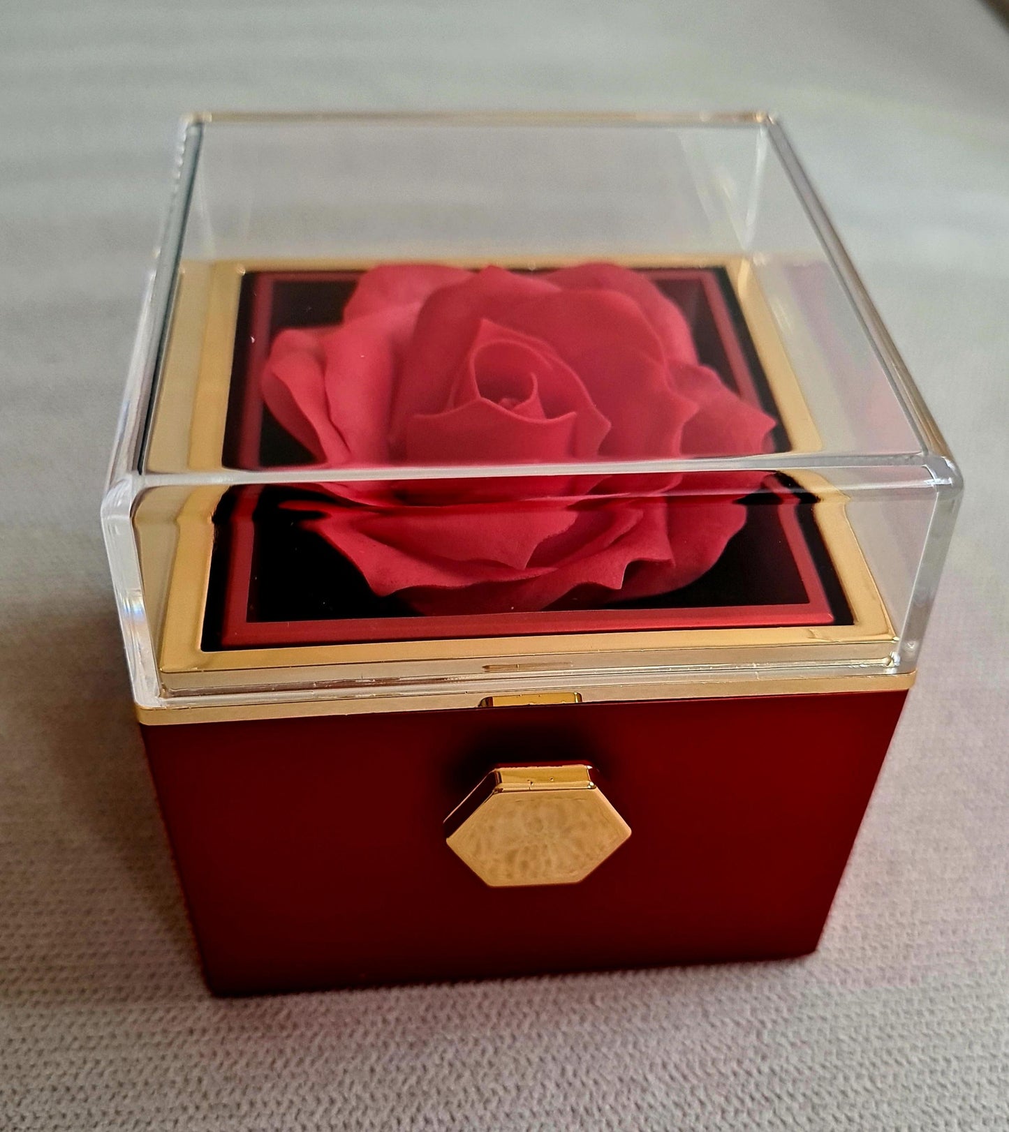 Single Authentic Rose Box